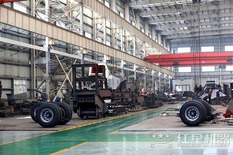 紅星機(jī)器廠家生產(chǎn)車(chē)間一角